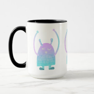 Süße Kinder-Monster-Figur Tasse