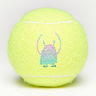 Süße Kinder-Monster-Figur Tennisbälle