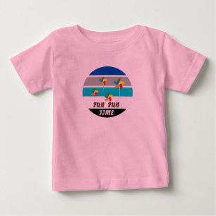 Süße Kinder Rosa Baby T-shirt