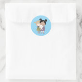 Süße Kinder Umarmung Aufkleber (Tasche)