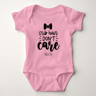 Süße Kinderhaare, Ist Doch Egal, Personalisiert Baby Strampler