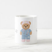 Süße Kinderkrankenschwester-Teddybär-Tasse Kaffeetasse (Mittel)