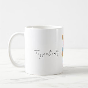 Süße Kinderkrankenschwester-Teddybär-Tasse Kaffeetasse