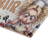 Süße Kinderküchenchef-Backkunst Schneidebrett (Ecke)