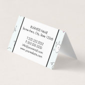 Süße Kinderzahnheilkunde Visitenkarten (Rückseite)