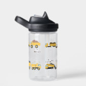Süße Kipper Baustellenfahrzeuge Schule Trinkflasche (rechts)