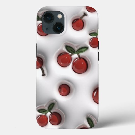 Süße Kirsch-Ästhetik-Handyhülle Case-Mate iPhone Hülle (Rückseite)