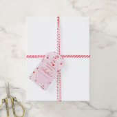 Süße Kirsch-Dankeschön-Tags Geschenkanhänger (Mit Garn)