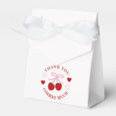 Süße Kirsch-Hochzeitsdusche Geschenkschachtel (Vorderseite)