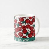Süße Kirsch-Kaffeetasse Kaffeetasse (VorderseiteRechts)