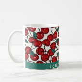 Süße Kirsch-Kaffeetasse Kaffeetasse (Links)