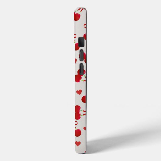 Süße Kirsch-Schale iPhone 15 Hülle 🍒 (Rückseite / Links)