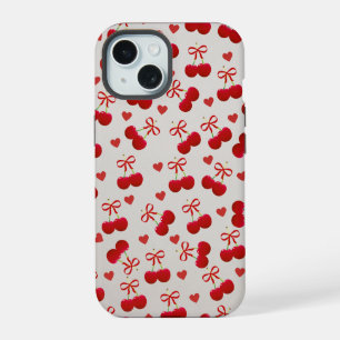 Süße Kirsch-Schale iPhone 15 Hülle 🍒