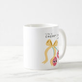SÜSSE KIRSCHE KAFFEETASSE (VorderseiteRechts)