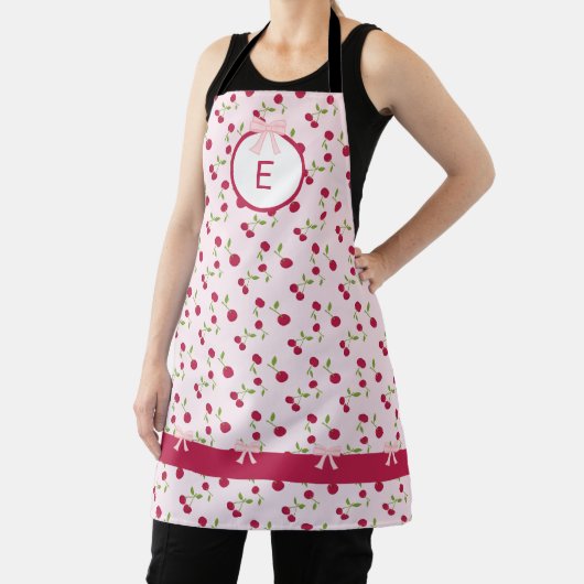 Süße Kirsche Kokette Rosa Benutzerdefiniertes Mono Schürze (InSitu)