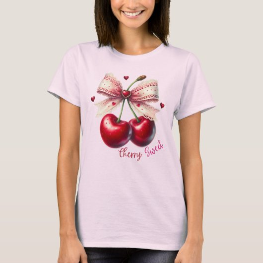 Süße Kirsche T-Shirt (Vorderseite)
