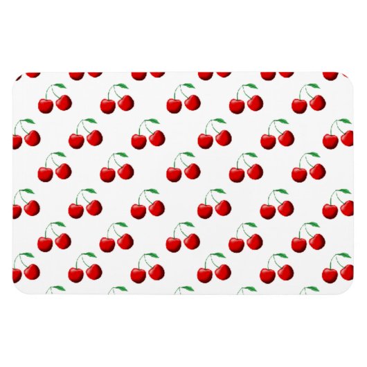 Süße Kirschen Magnet (Horizontal)