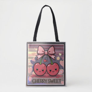 Süße Kirschen Rosa Kokette Schleife Tasche