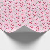 Süße Kirschfeier Geschenkpapier (Ecke)