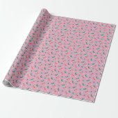 Süße Kirschmuster-Wrap-Rolle Geschenkpapier (Ungerollt)