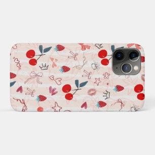 Süße Kirschschleifen und Sterne Ästhetik-Design Case-Mate iPhone Hülle