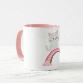 Süsse Kitten Cat Kaffee Tasse (Vorderseite Links)