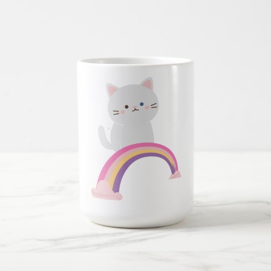 Süsse Kitten Cat Kaffeetasse (Mittel)
