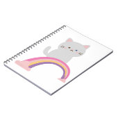 Süsse Kitten Cat Notizblock (Linke Seite)