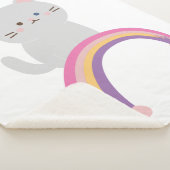 Süsse Kitten Cat Sherpadecke (3/4)