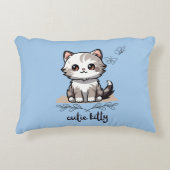 Süsse Kitty Accent Pillow Dekokissen (Vorderseite)