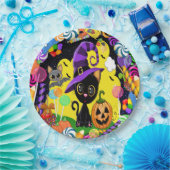 Süsse Kitty Halloween-Party Goods Pappteller (Party)