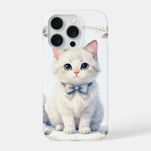 süße Kitty-Katzen-Handyhülle iPhone 15 Pro Hülle
