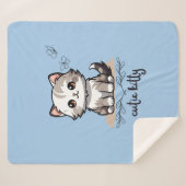 Süsse Kitty Sherpadecke (Vorderseite (Horizontal))