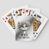 Süße Kitty Spielkarten (Rückseite)