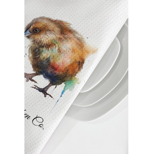Süße Kiwi, individuell Geschirrtuch