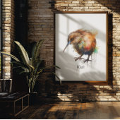 Süße Kiwi, individuell Poster