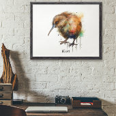 Süße Kiwi, individuell Poster