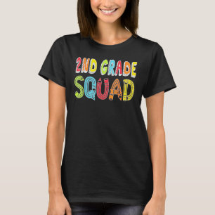 Süße Klassengemeinschaft der zweiten Klasse Lehrer T-Shirt