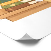Süße Klassenlehrerin Poster (Ecke)