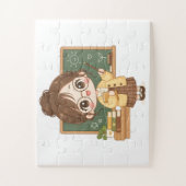 Süße Klassenlehrerin Puzzle (Vertikal)