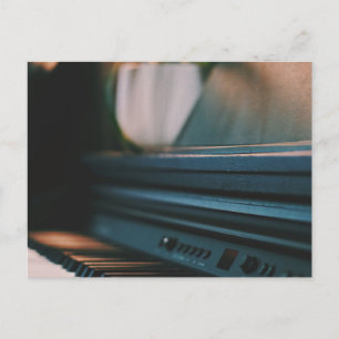 Süße Klavierkunst Postkarte