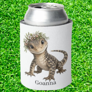 Süße kleine australische Goanna Dosenkühler