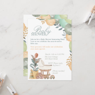 Süße kleine Baby Shower Einladung