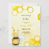 süße, kleine Babydusche Einladung (Vorderseite)