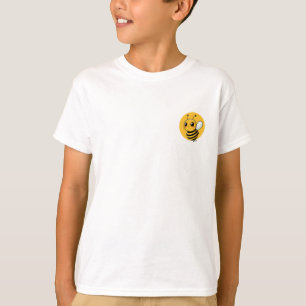 Süße kleine Bienenfigur Illustration T-Shirt