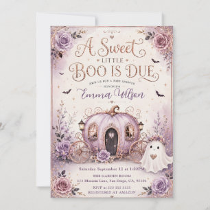 Süße kleine Boo-Baby-Party Einladung