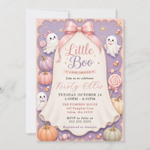 Süße kleine Boo-Baby-Party Einladung