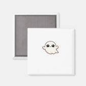 Süße kleine Boo Basic Clean Magnet (Vorderseite/Rückseite)