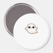 Süße kleine Boo Basic Clean Magnet (Vorderseite/Rückseite)