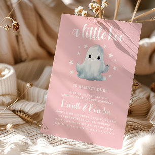Süße kleine Boo Halloween-Baby-Party Einladung